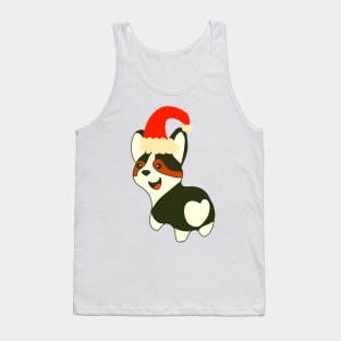 Christmas corgi Tank Top